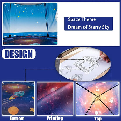 Rocket Ship Tent™ – Space Adventure Pop-up – Kids Tent
