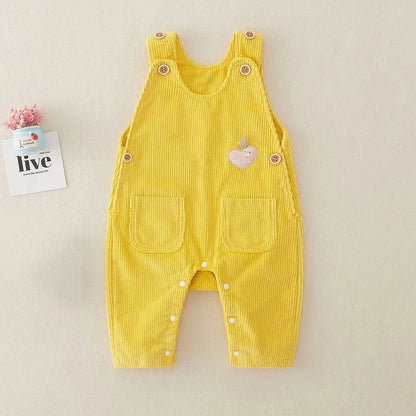 Mini Fashion™ - Stylish & Trendy - Rib Overalls