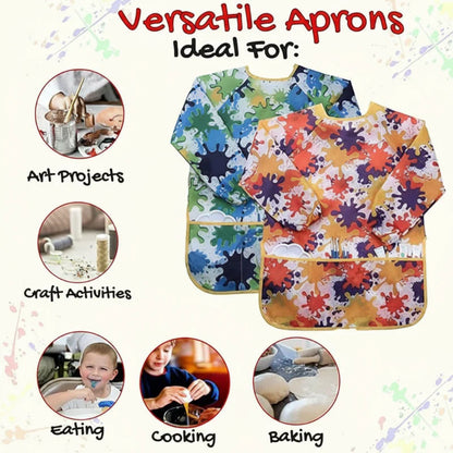 ArtEase – Colorful & Water-Resistant – Paint Smock for Children
