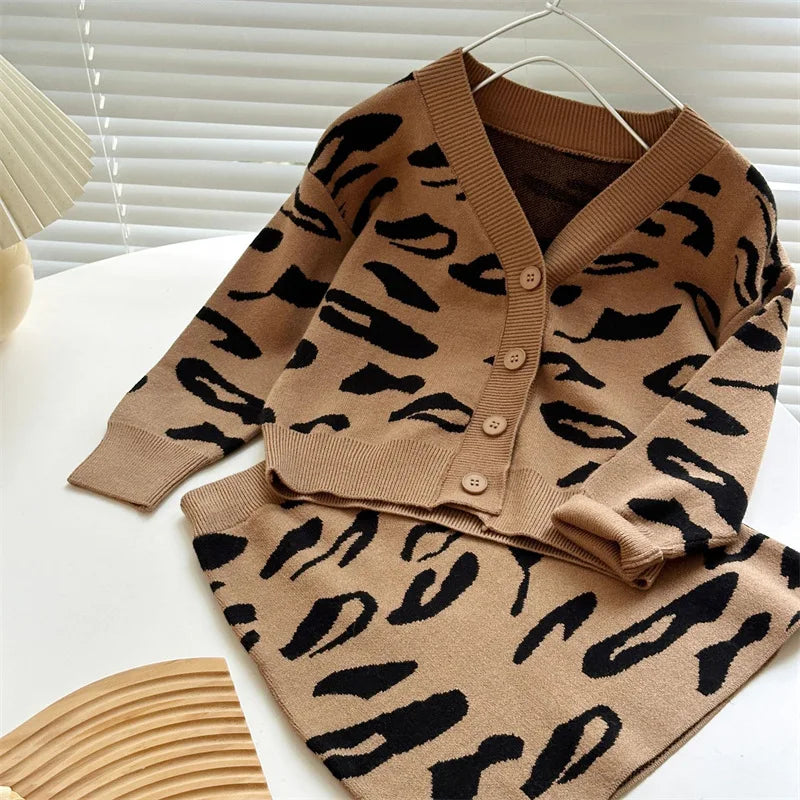 Mini Fashion™ - Warm & Stylish - Cute Spring Kids Set