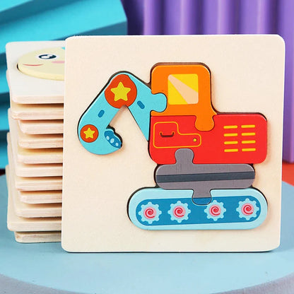 3D Wooden Puzzle™ - Animal Adventure - Jigsaw Puzzle