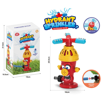 Cartoon Hydrant™ - Water Party in the Garden - Playful Fountain