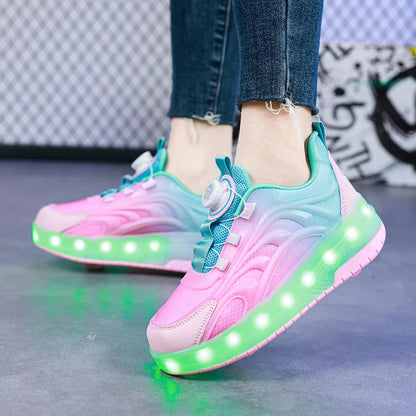Light-Up Skate Shoes – LED & Comfortable – Light-Up Roller Sneakers