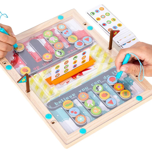 Kids Magnetic Maze | Fine Motor Skills | Brain Game Unisex Design
