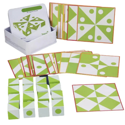 Kids Geometric Puzzle | Wooden Blocks | Logic Game Boys and Girls