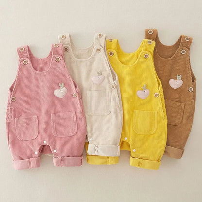 Mini Fashion™ - Stylish & Trendy - Rib Overalls