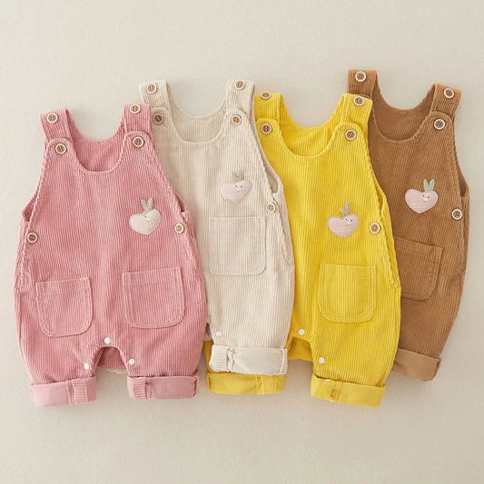 Mini Fashion™ - Stylish & Trendy - Rib Overalls