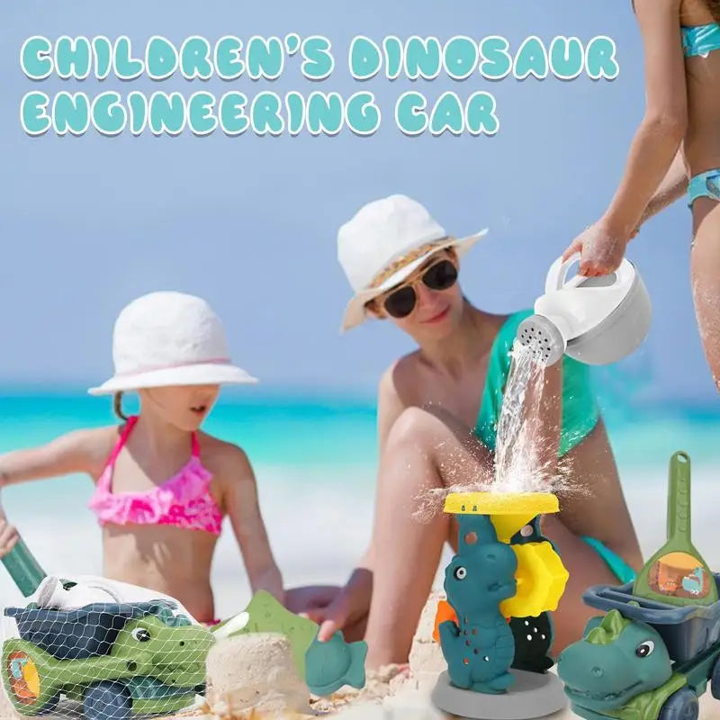 Beach Dino Set™ – Build Your Castle – Dinotruck Beach