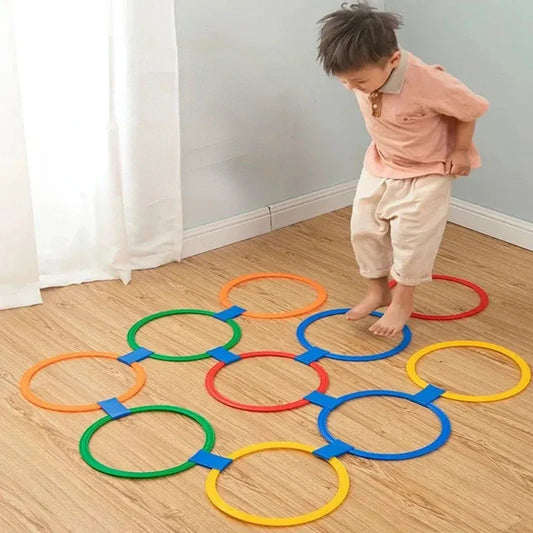 Kids Jump Hoops | Outdoor Play Set | Physical Activity Unisex Design