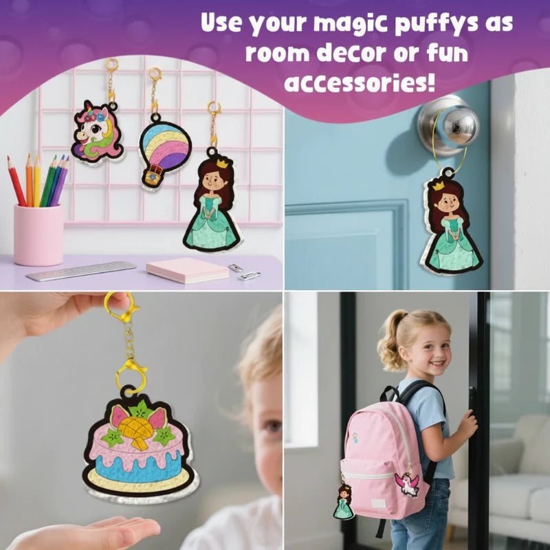 Magic Puff Paint – Creative & Interactive – Craft Set with Magical Foam Texture