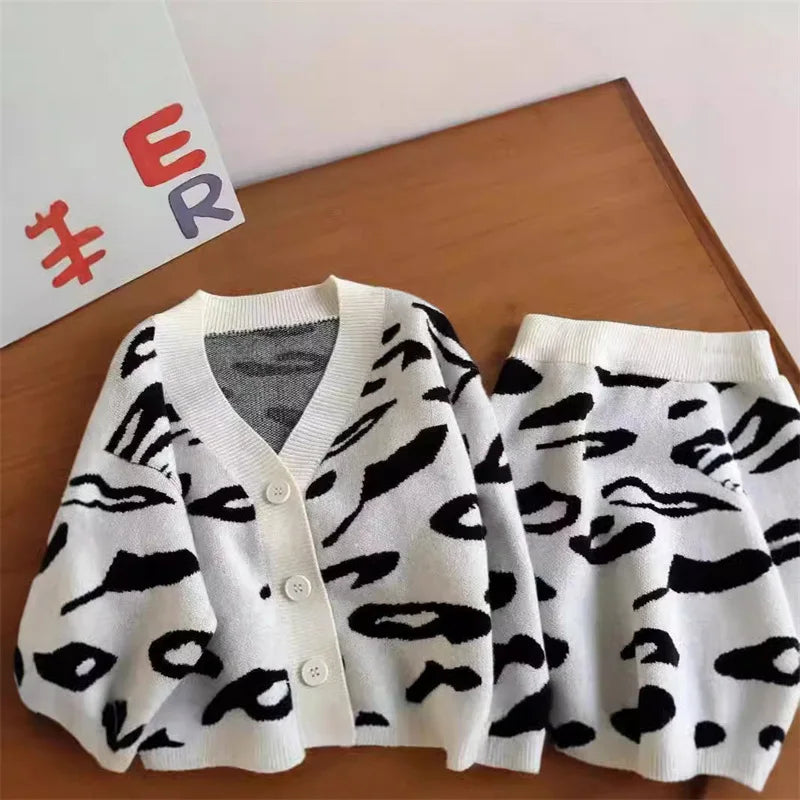 Mini Fashion™ - Warm & Stylish - Cute Spring Kids Set