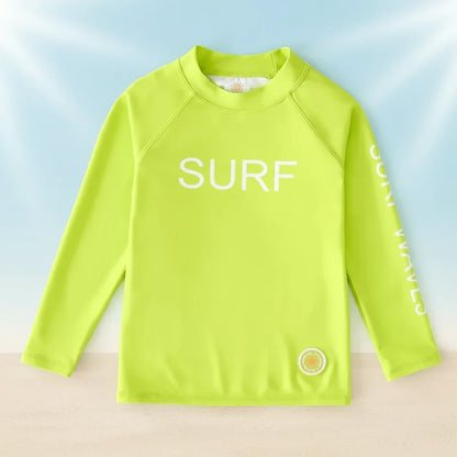 SunShield – Protective & Soft – Kids' Surf Shirt with Long Sleeves and UPF 50+