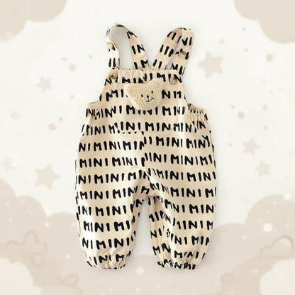 Striped Overall Romper – Soft & Comfortable – Kids Jumpsuit