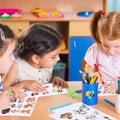Kids Diamond Painting Stickers | Gem Activity Set | Boys and Girls