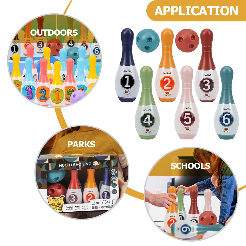 Mini Bowling Kit™ - Numbers & Fun - Bowling Set