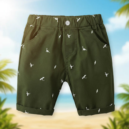 CoolKiddo – Fresh and Comfortable – Dino Design Shorts