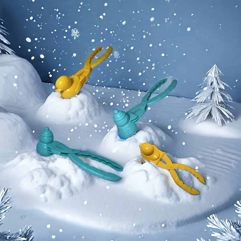 Cartoon Tool™ – Making Snowballs and Sand Figures – Clip
