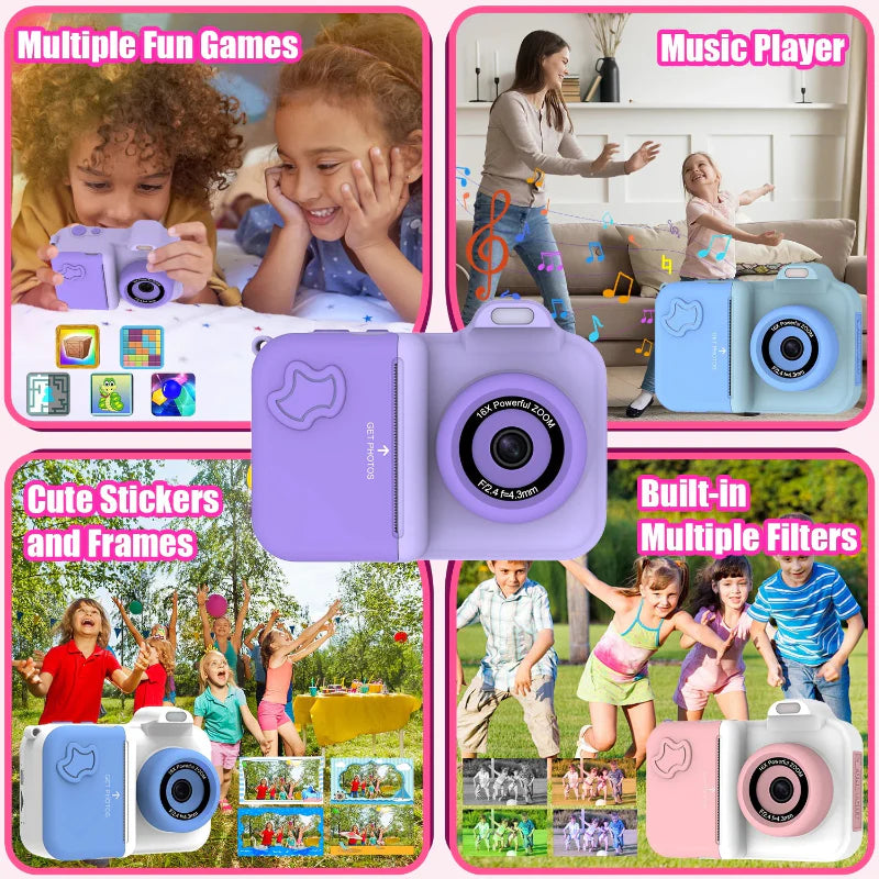 Instant Print Camera – Creative & Interactive – Instant Kids Camera