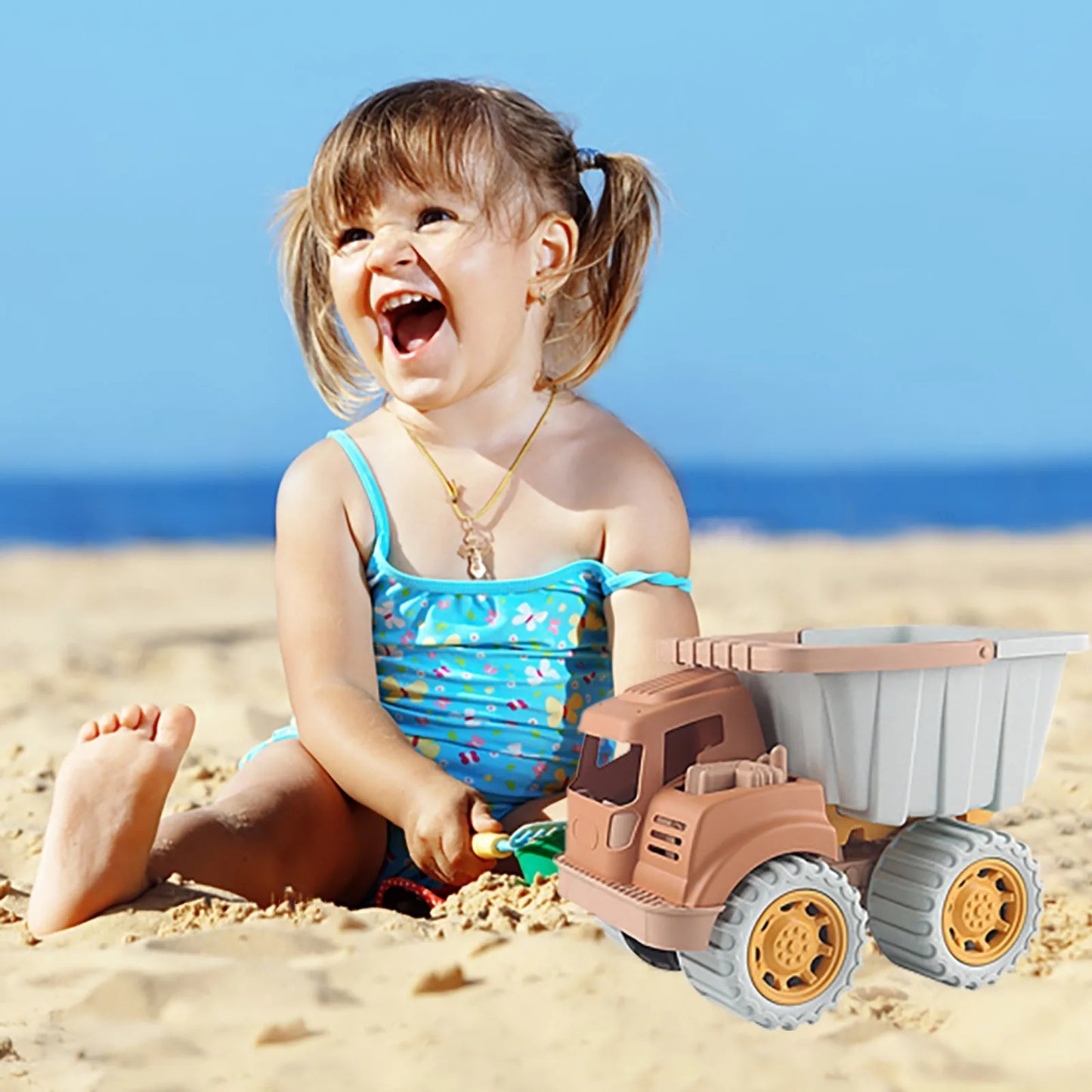 Sand Truck Set™ – Outdoor Digging Fun – Sandbox Trucks