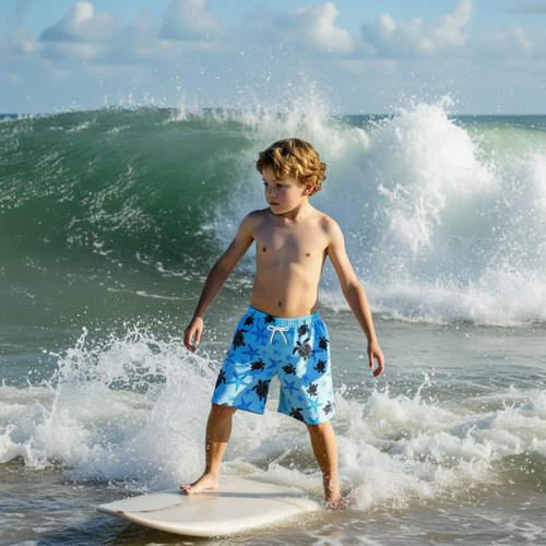 SunnySplash – Light & Comfortable – Boys' Swim Trunks