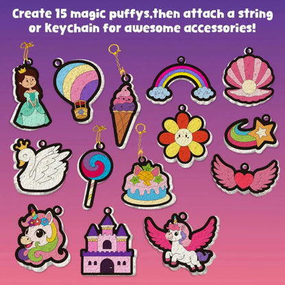 Magic Puff Paint – Creative & Interactive – Craft Set with Magical Foam Texture