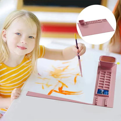 Canvas Mat™ - Cleaning Made Easy - Paint Placement