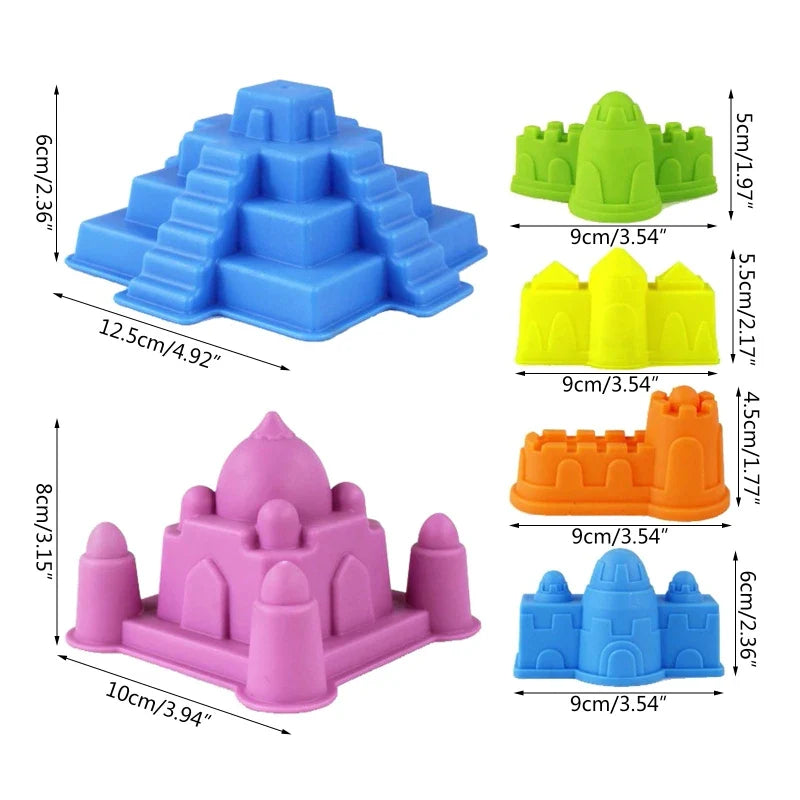 Sand Castle Kit™ – Sand Fun Building Joy – Sandcastle Set