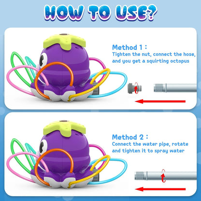 Octopus Sprinkler™ – Fun Splash Octopus – Garden Sprinkler