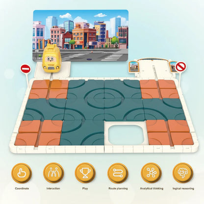 ThinkFun – Logical Thinking & Concentration - Train Puzzle Game