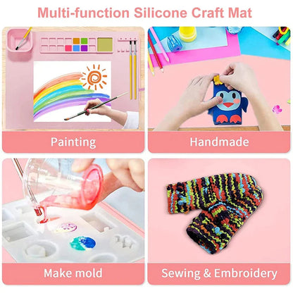 Canvas Mat™ - Cleaning Made Easy - Paint Placement