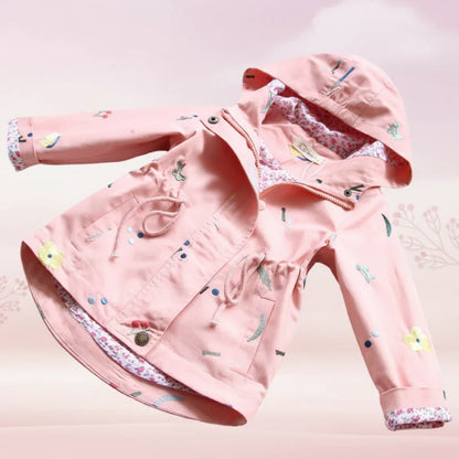 Girls Windbreaker Jacket – Light & Stylish – Kids Jacket