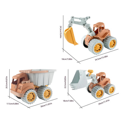 Sand Truck Set™ – Outdoor Digging Fun – Sandbox Trucks