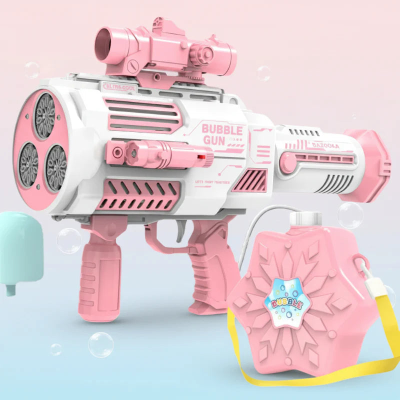 Light Up Bubble Gun – Fun & Music – Bubble Blower Gun
