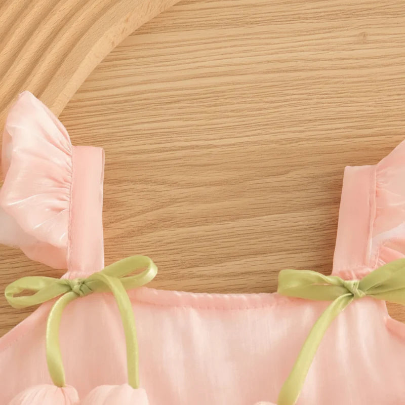 Tulip Mesh Dress – Elegant & Comfort – Kids Dress
