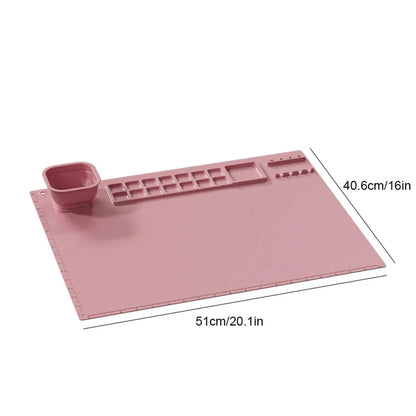 Canvas Mat™ - Cleaning Made Easy - Paint Placement