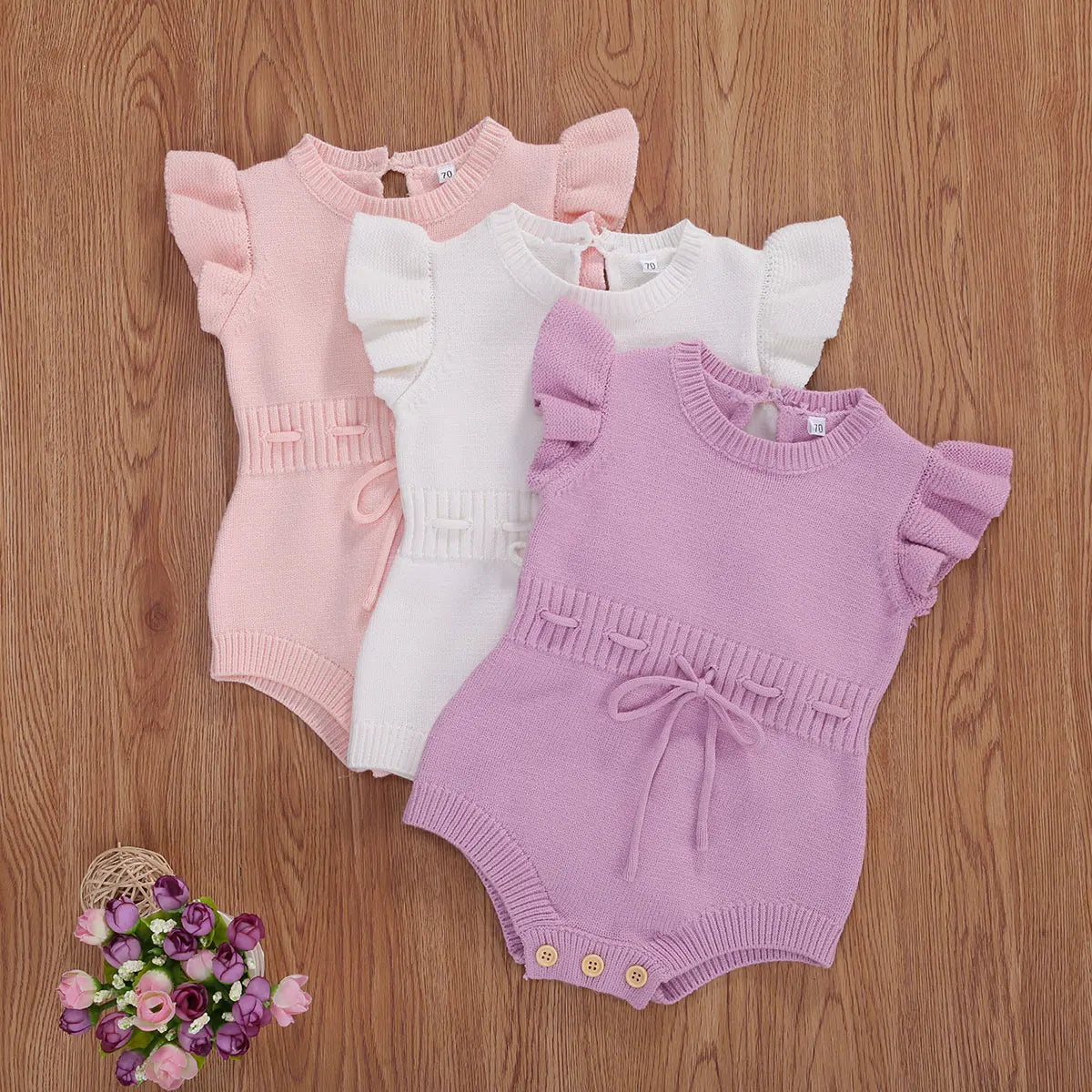 Mini Fashion™ - Light & Cute - Girls Baby Jumpsuit