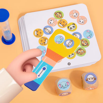 Puzzle Duel™ - Fast & Smart - Interactive Reaction Board Game
