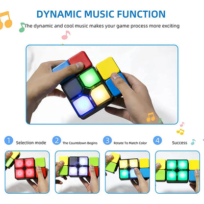 Puzzle Flip Pro™ - Puzzle Fun & Music in Your Palm - Puzzle Cube