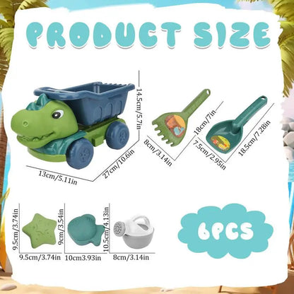 Beach Dino Set™ – Build Your Castle – Dinotruck Beach
