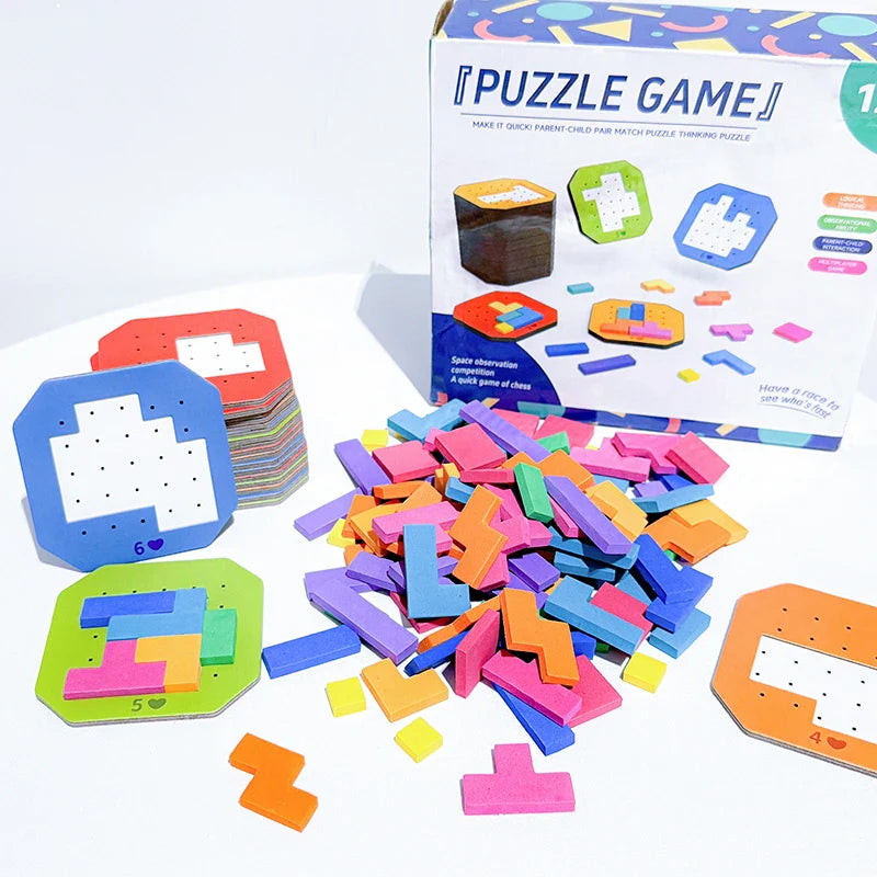 Colorful Tangram Puzzle™ - Creative & Educational - Tangram Puzzle