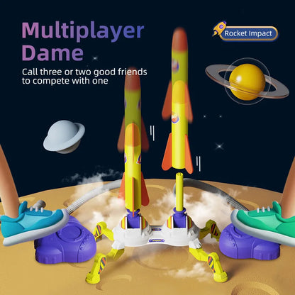Air Rocket - Spring & Launch - Rocket Toy