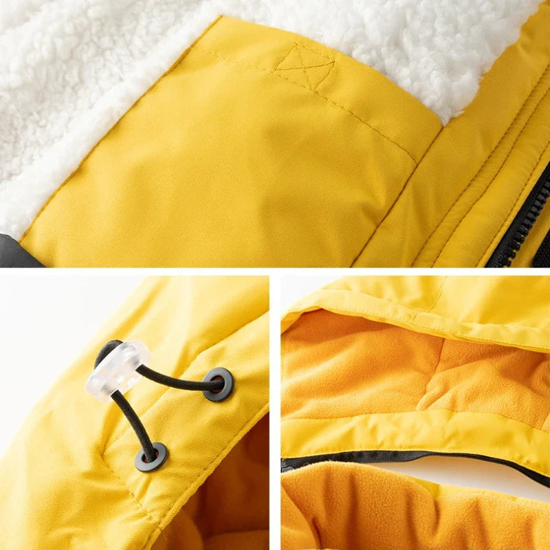 GlacierFit – Insulated & Protective Waterproof – Ski Suit with Fleece Lining