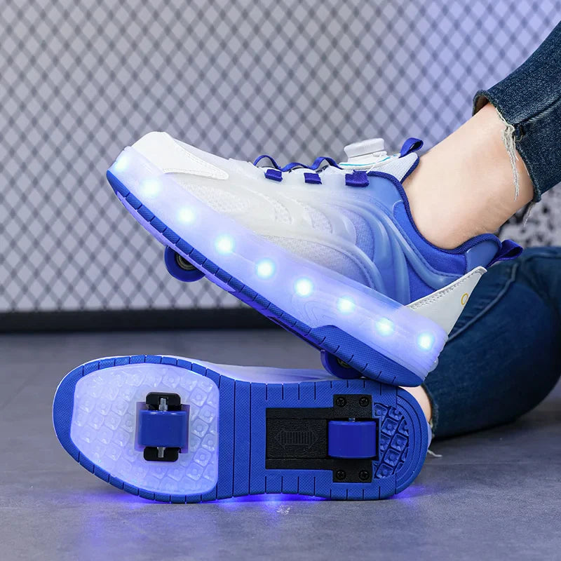 Light-Up Skate Shoes – LED & Comfortable – Light-Up Roller Sneakers