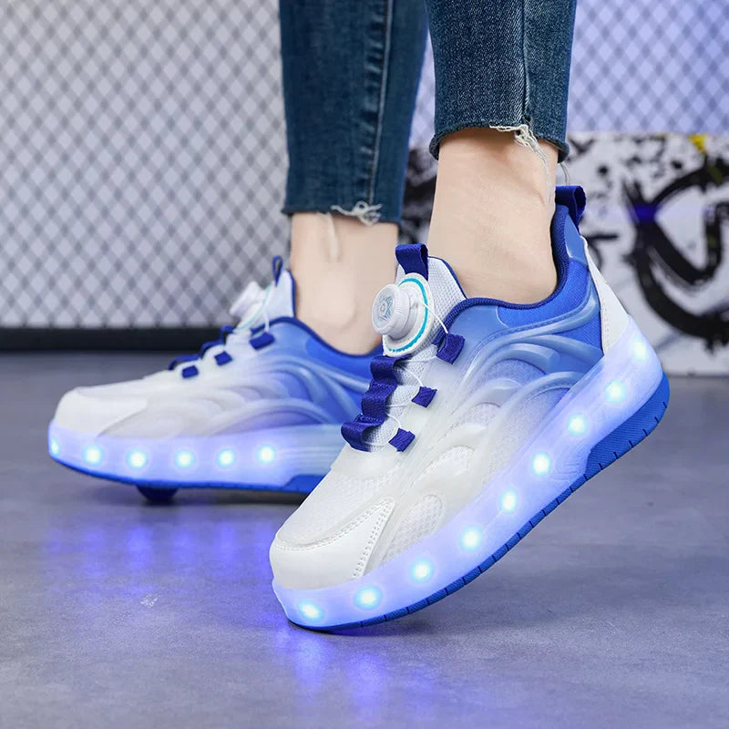 Light-Up Skate Shoes – LED & Comfortable – Light-Up Roller Sneakers