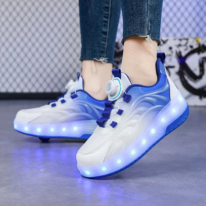 Light-Up Skate Shoes – LED & Comfortable – Light-Up Roller Sneakers