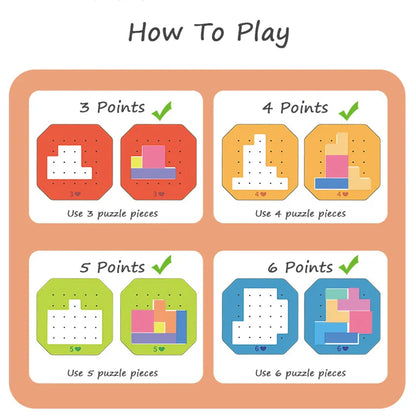 Colorful Tangram Puzzle™ - Creative & Educational - Tangram Puzzle