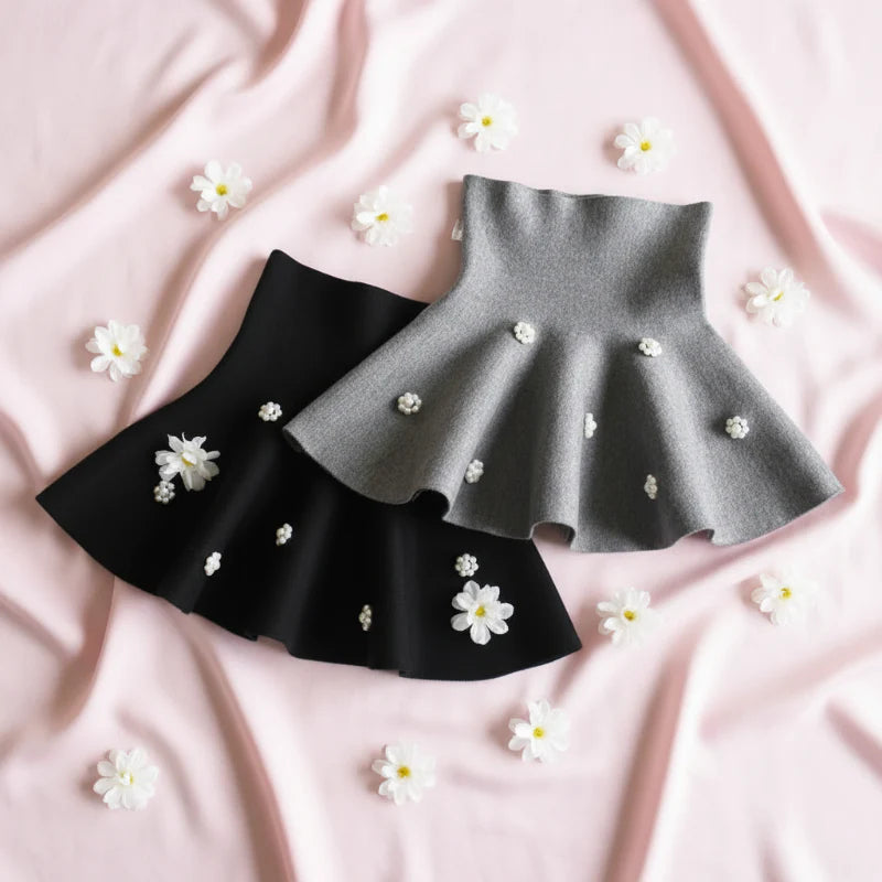 Girls Knitted Skirt – Comfort & Style – Kids Skirt