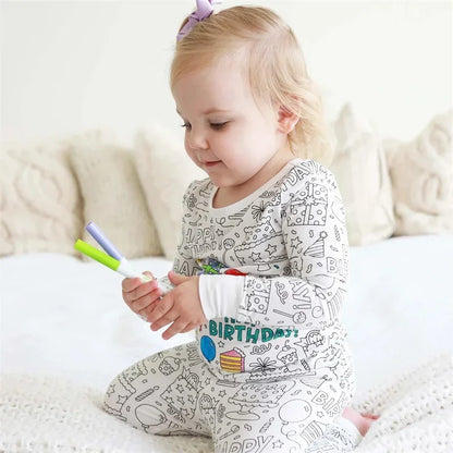DIY Pajama Set™ – Color & Dream – Colorful Children's Pajama Set