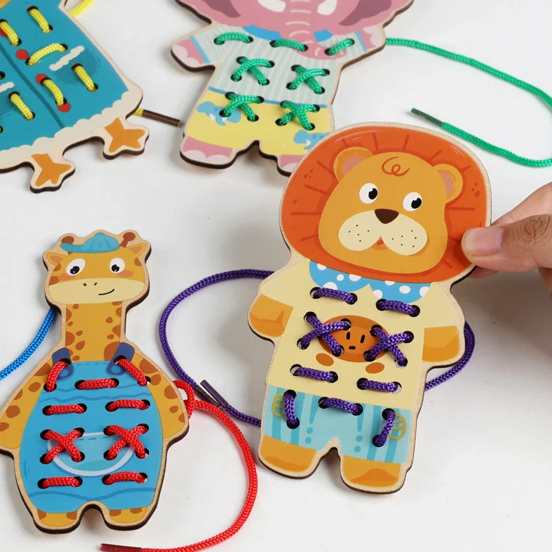 TiePal - Tying & Playing – Lace Tying Playboard