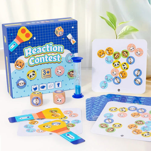 Puzzle Duel™ - Fast & Smart - Interactive Reaction Board Game
